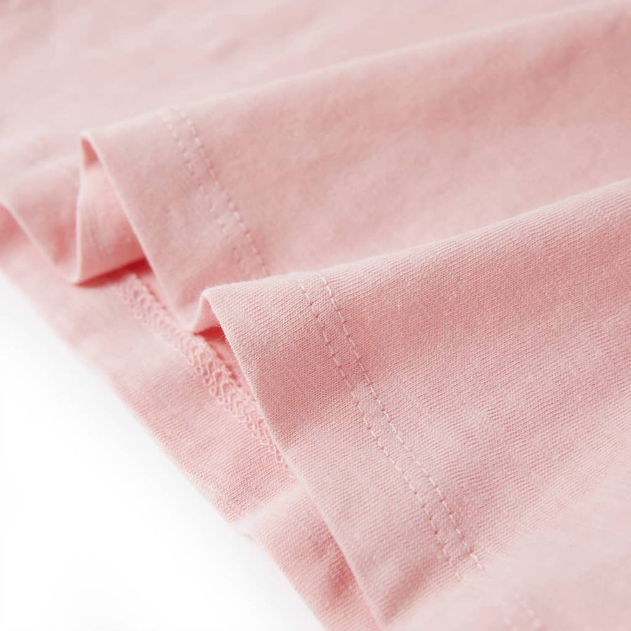 Kindershirt 116 lichtroze