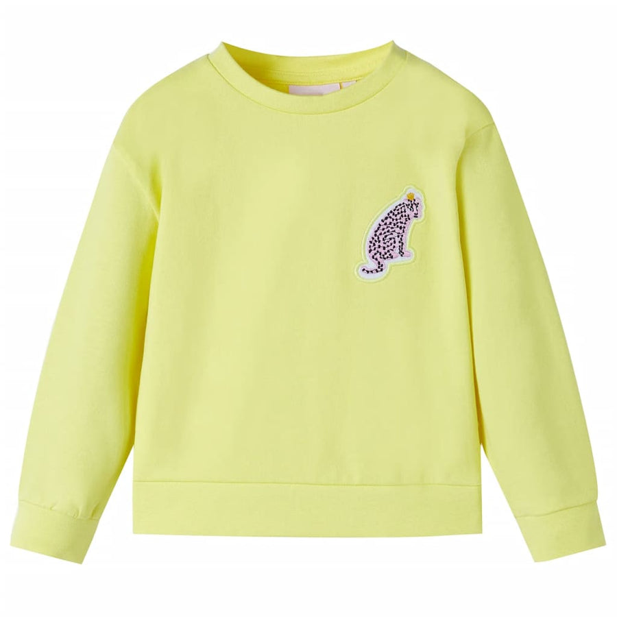 Kindertrui 104 geel 104