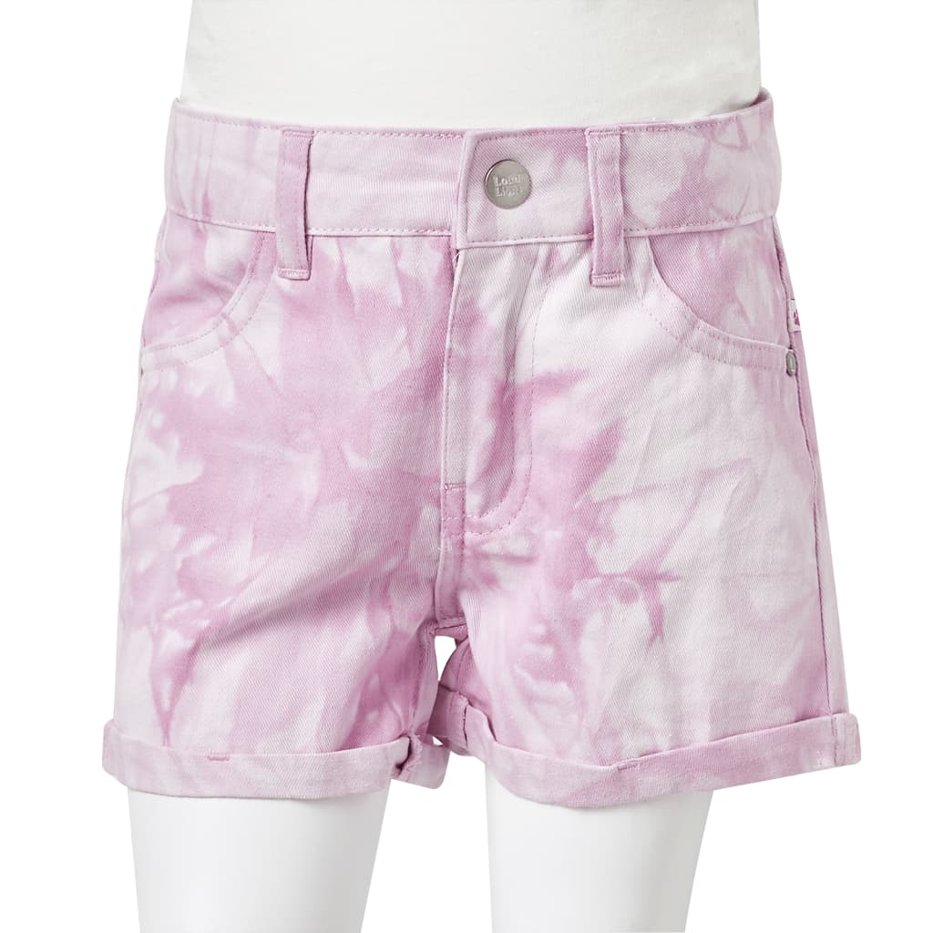 Kindershorts 128 roze 128