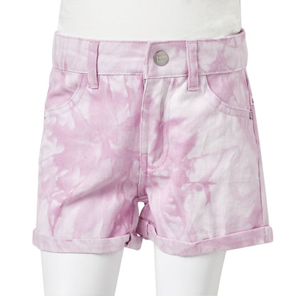 Kindershorts 128 roze 128