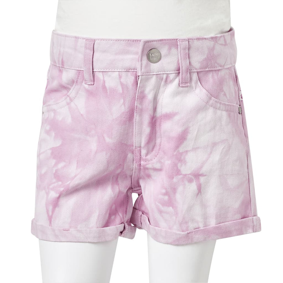 Kindershorts 128 roze 128