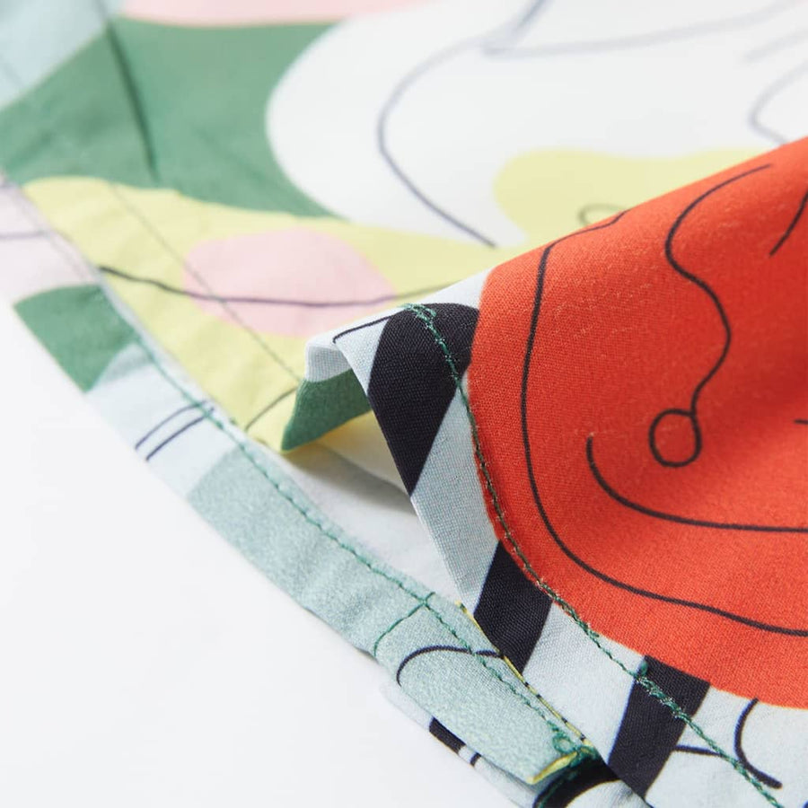 Kinderjurk 140 groen 140