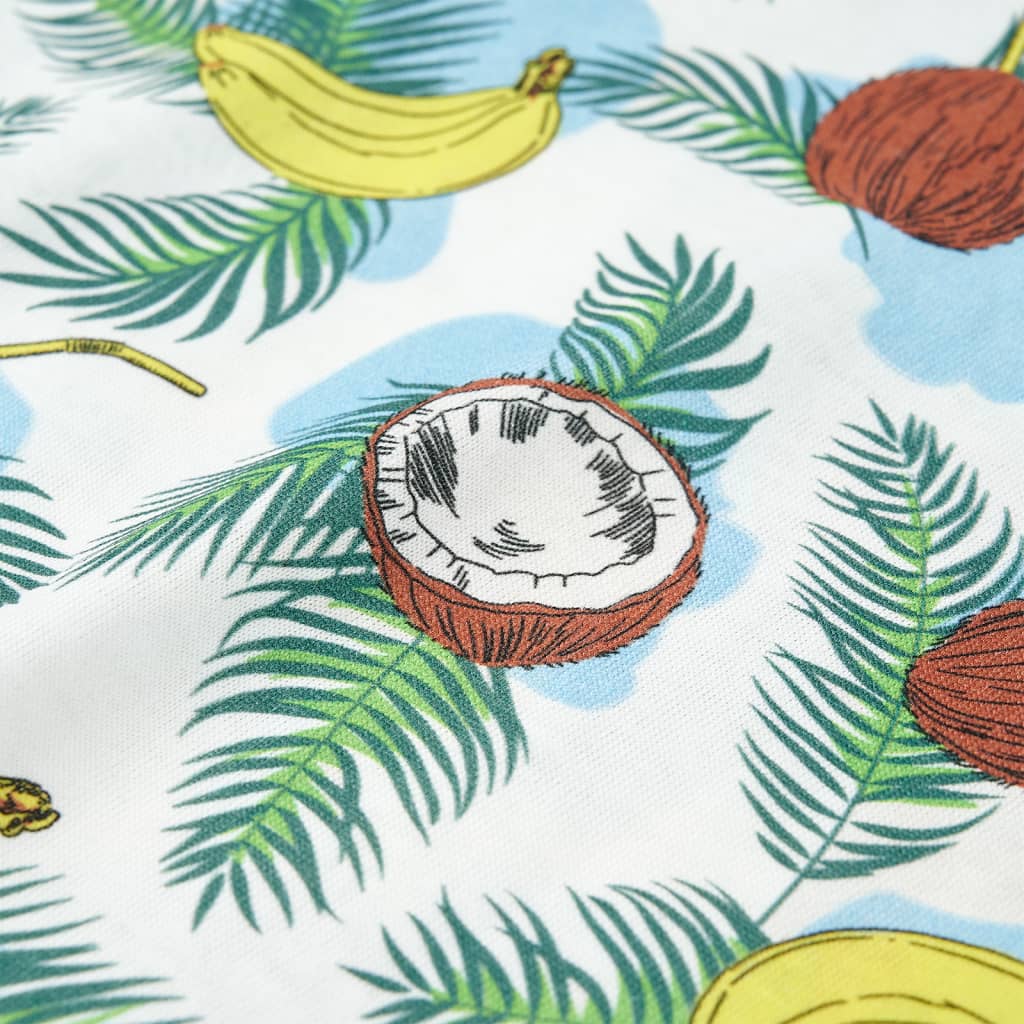 Kindershirt met korte mouwen 128 meerkleurig