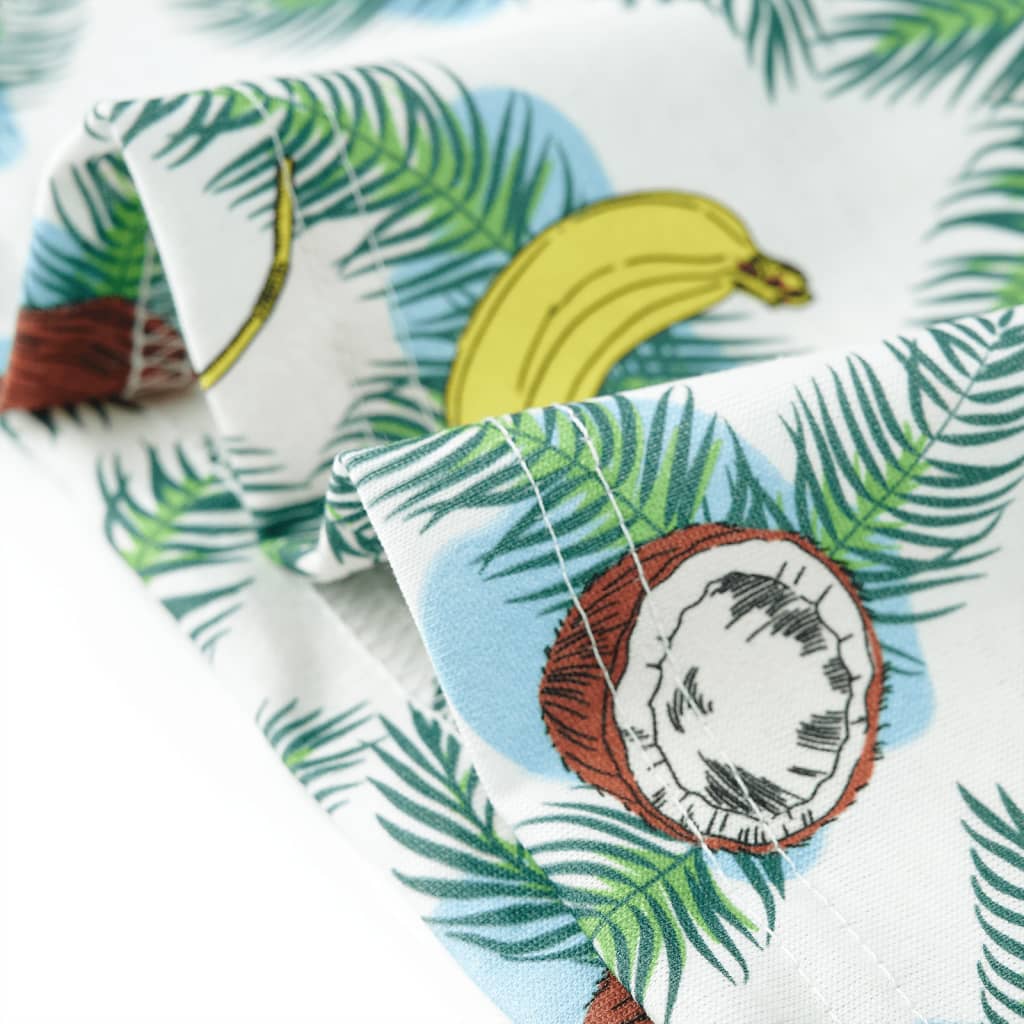 Kindershirt met korte mouwen 128 meerkleurig