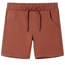 Kindershorts met trekkoord 116 bruin Bruin