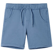 Kids shorts with drawstring 92 dark blue