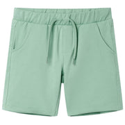 Kindershorts lichtkaki maat 116