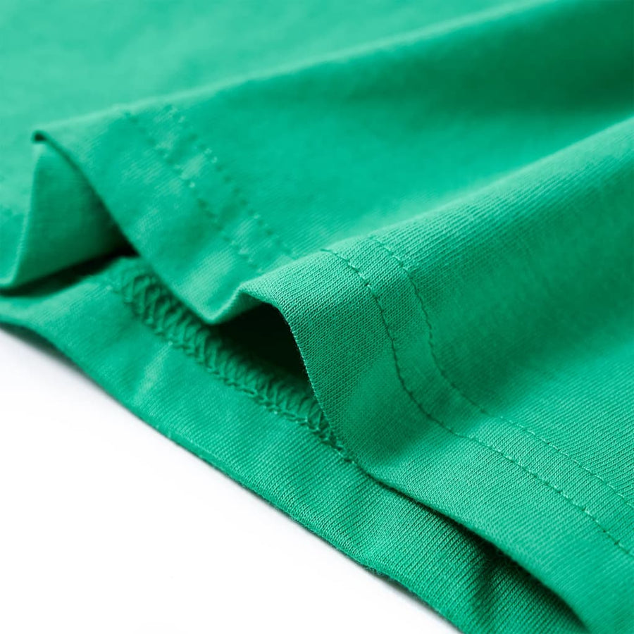 Kindershirt 128 groen