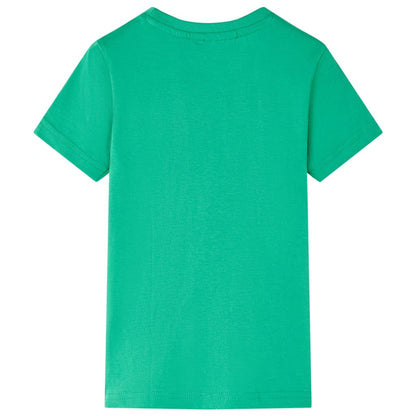 Kindershirt 140 groen 140