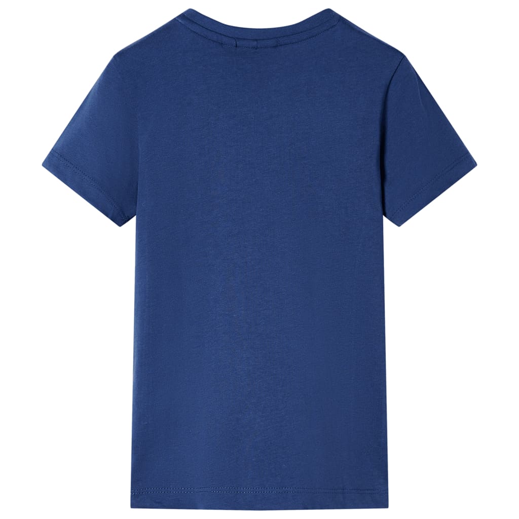 Kindershirt 116 donkerblauw 116