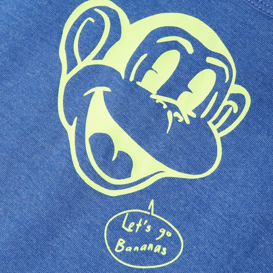 Kindertopje 92 gemêleerd blauw Blauw