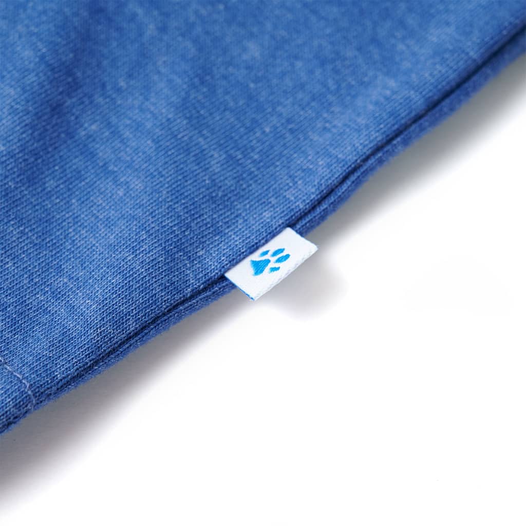 Kindertopje 104 gemêleerd blauw Blauw 104