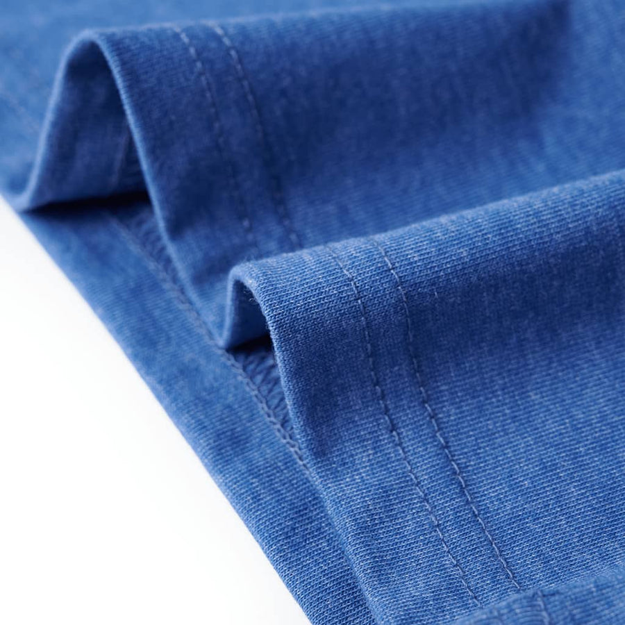 Kindertopje 116 gemêleerd blauw Blauw 116