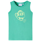 Children's top 104 green