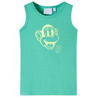 Child's top size 116 green