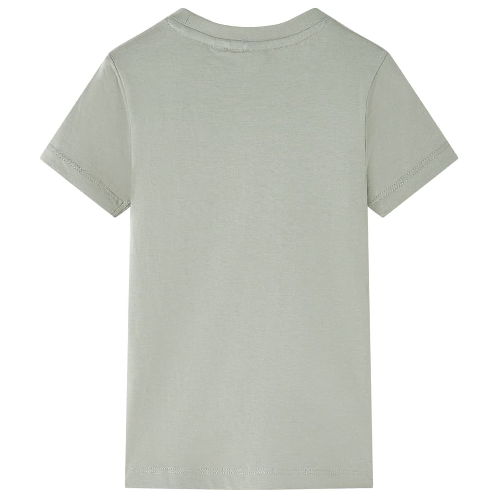 Kindershirt 140 lichtkakikleurig Kaki 140