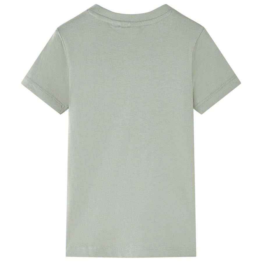 Kindershirt 140 lichtkakikleurig Kaki 140