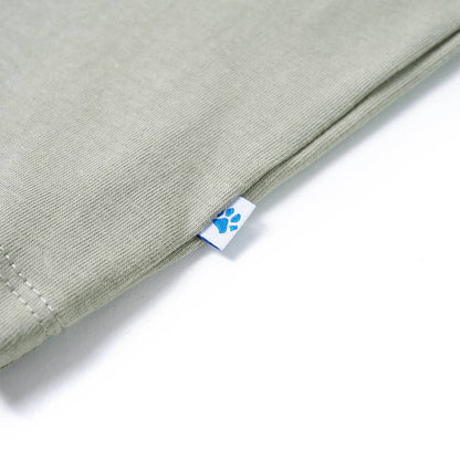 Kindershirt 140 lichtkakikleurig Kaki 140