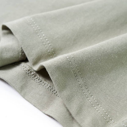 Kindershirt 140 lichtkakikleurig Kaki 140