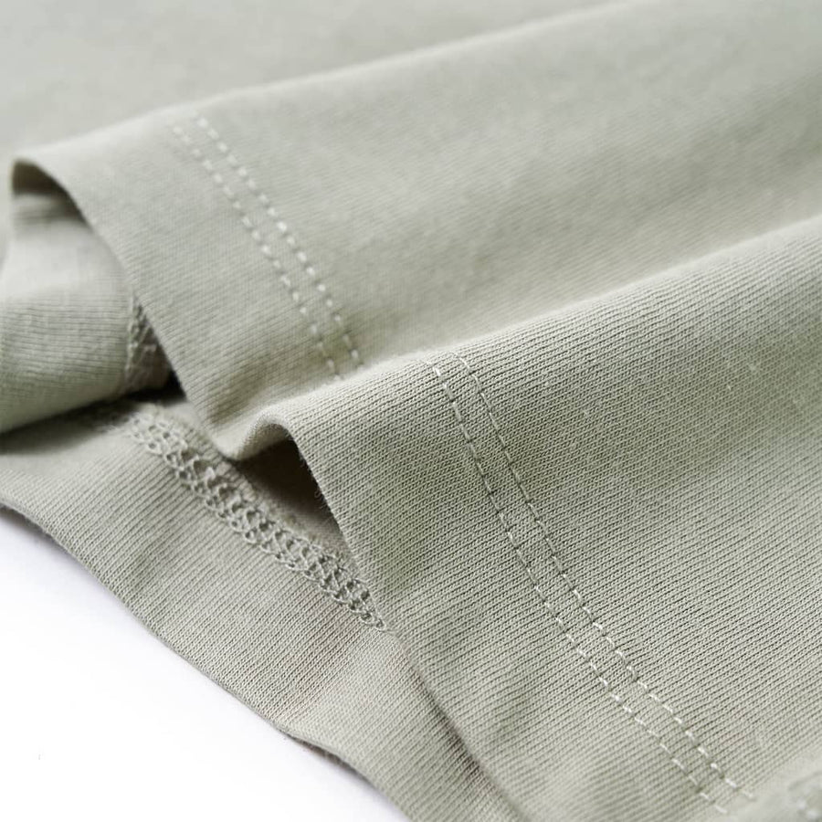 Kindershirt 140 lichtkakikleurig Kaki 140