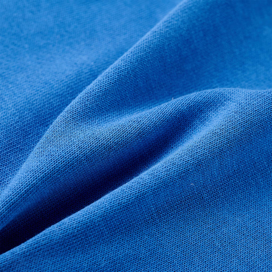 Kindervest met capuchon en rits 92 blauw Blauw 92