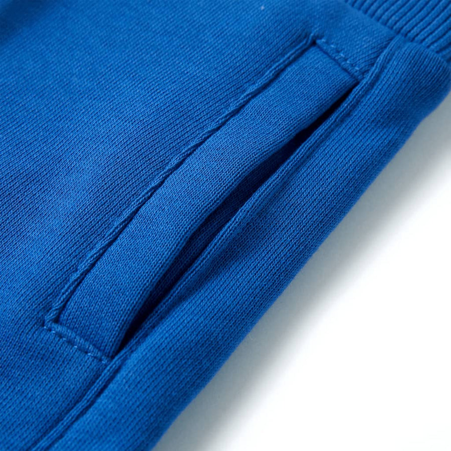Kindershort met trekkoord 104 blauw Blauw 104