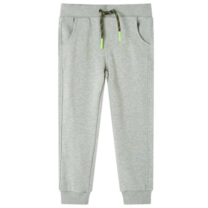 Kinderjoggingbroek 92 lichtkaki Kaki