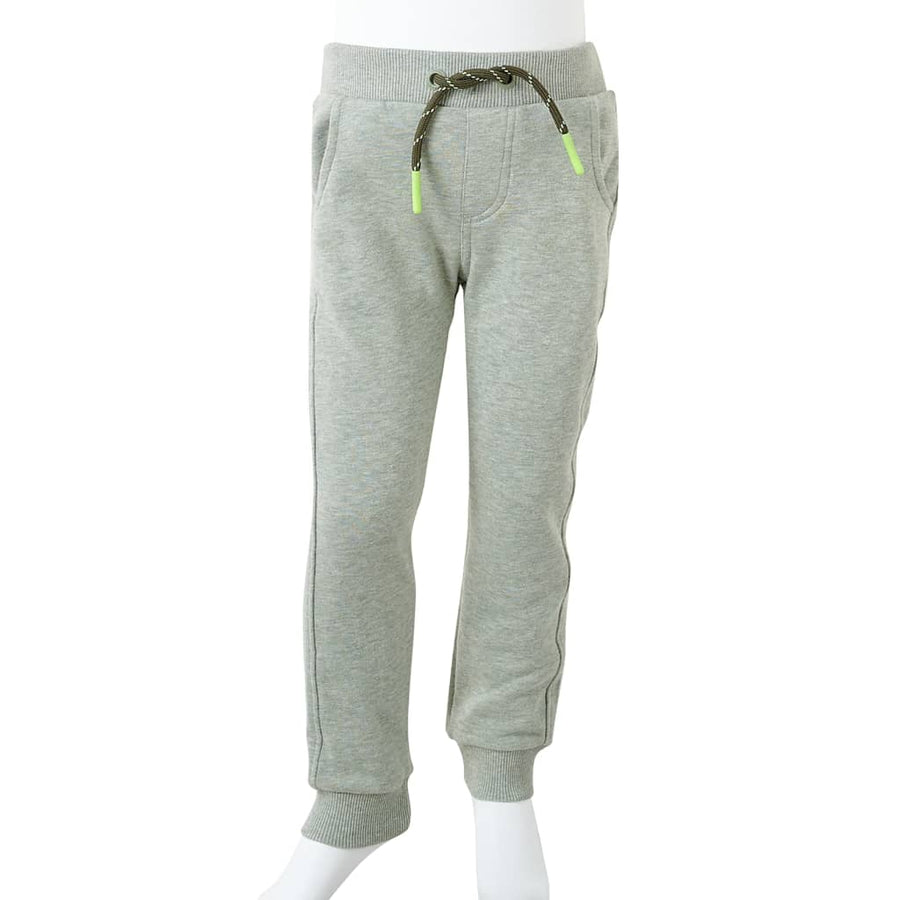 Kinderjoggingbroek 92 lichtkaki Kaki