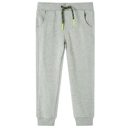 Kinderjoggingbroek 104 lichtkaki Kaki 104
