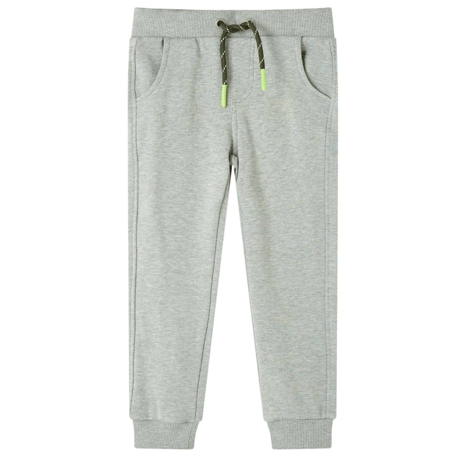 Kinderjoggingbroek 104 lichtkaki Kaki 104