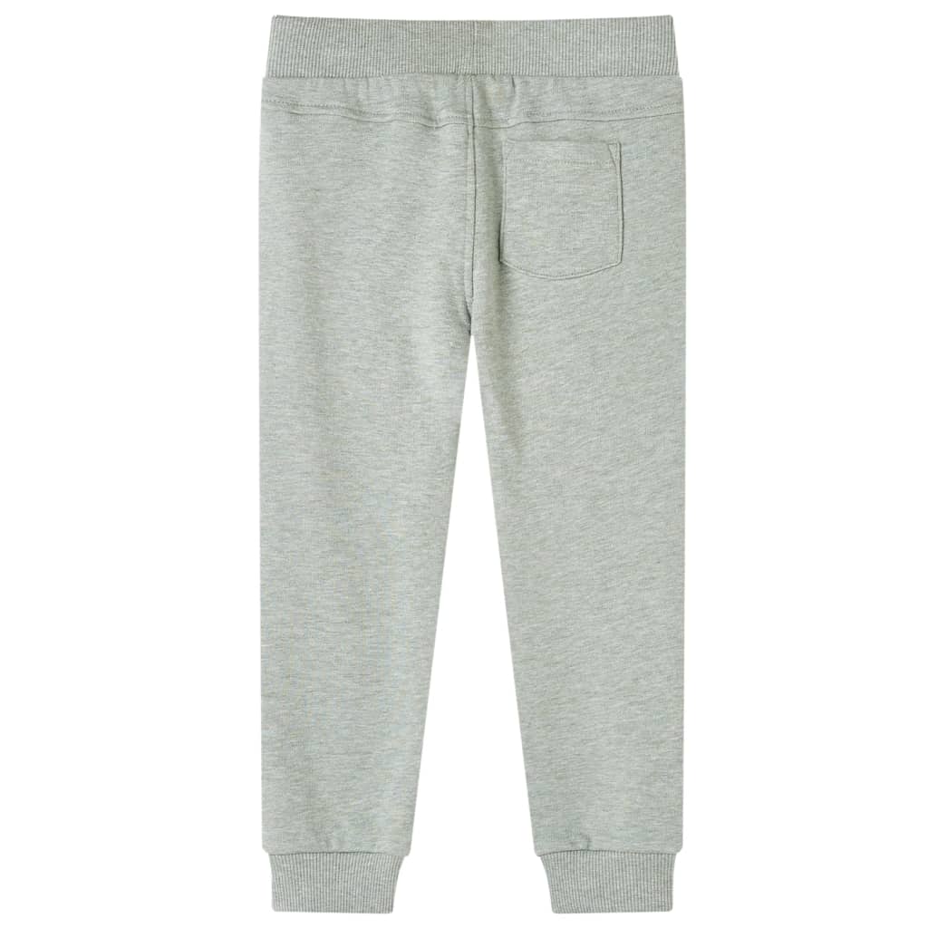 Kinderjoggingbroek 104 lichtkaki Kaki 104