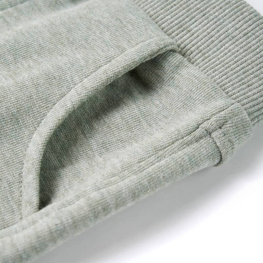 Kinderjoggingbroek 104 lichtkaki Kaki 104