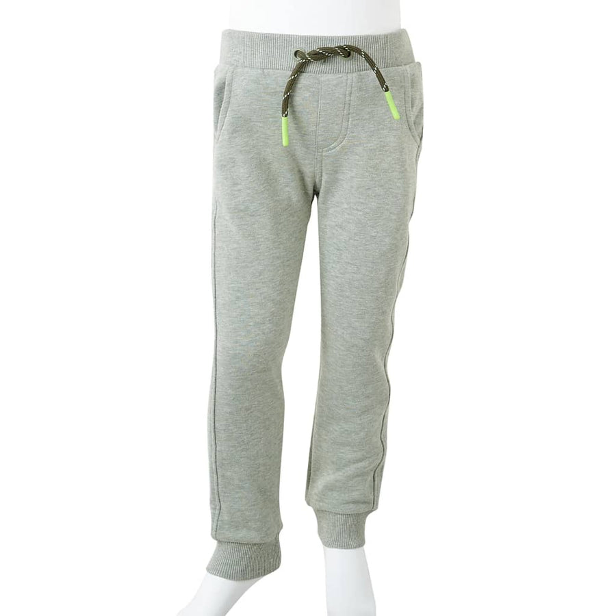 Kinderjoggingbroek 104 lichtkaki Kaki 104