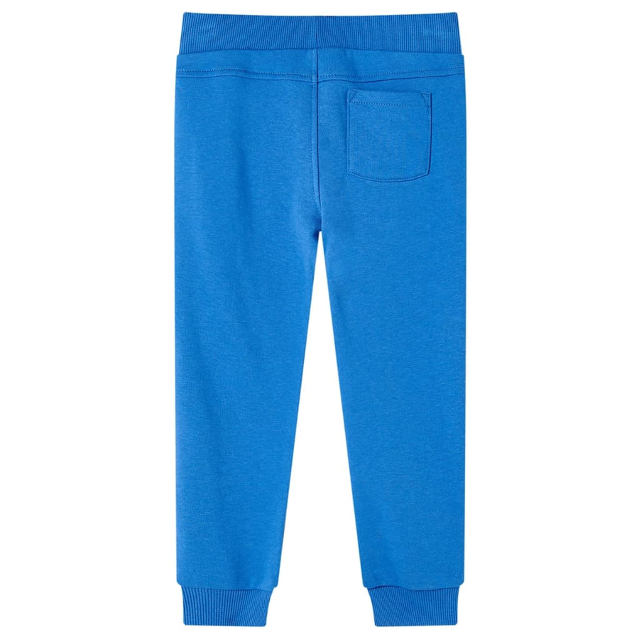 Kinderjoggingbroek 104 blauw Blauw
