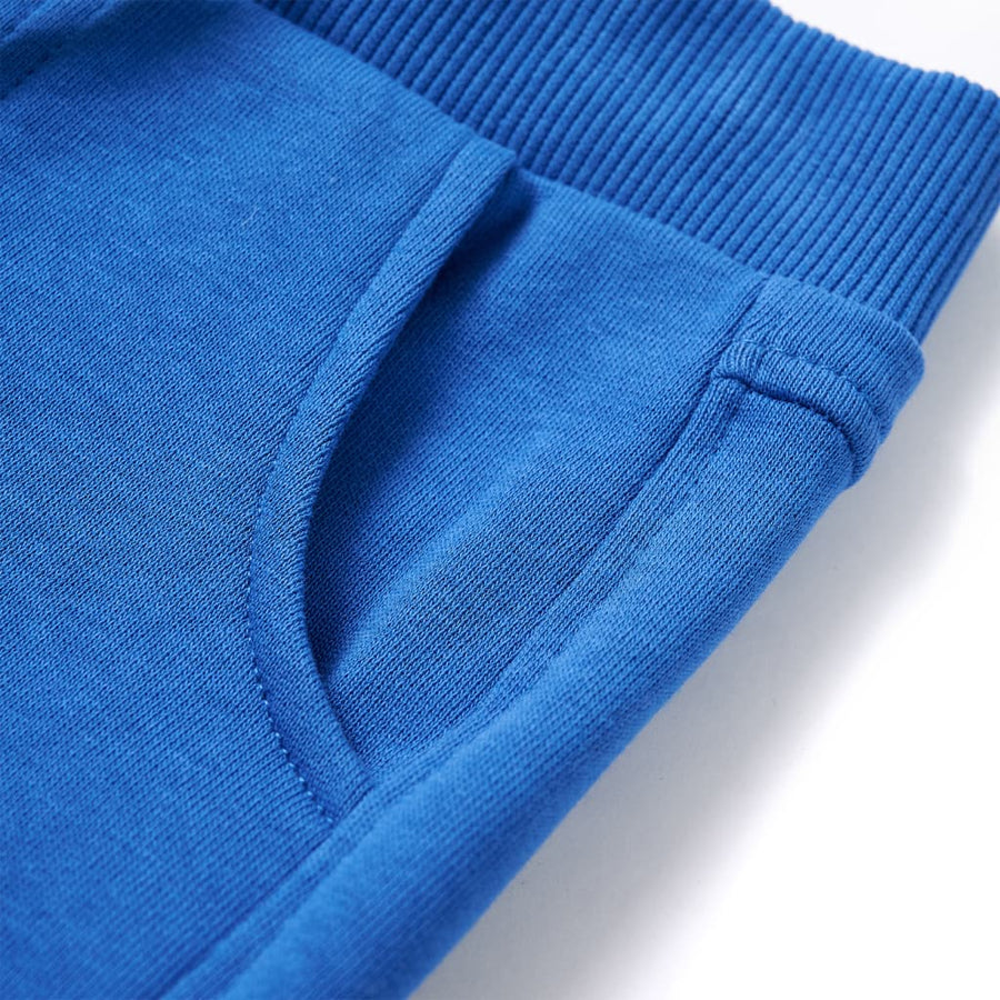 Kinderjoggingbroek 104 blauw Blauw
