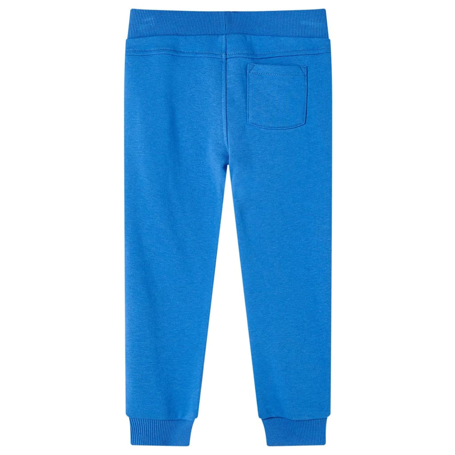 Kinderjoggingbroek 116 blauw Blauw
