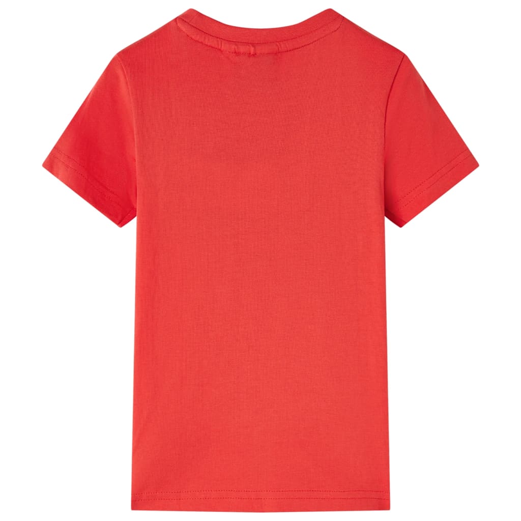 Kindershirt 128 rood Rood