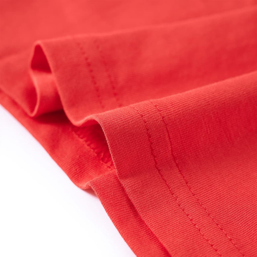Kindershirt 128 rood Rood