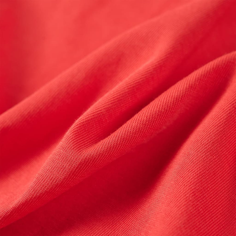 Kindershirt 128 rood Rood