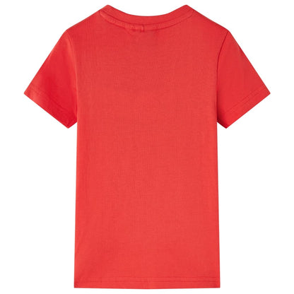 Kindershirt 140 rood Rood