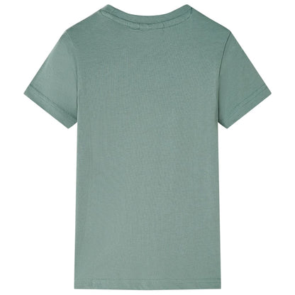 Kindershirt 104 kakikleurig Kaki 104