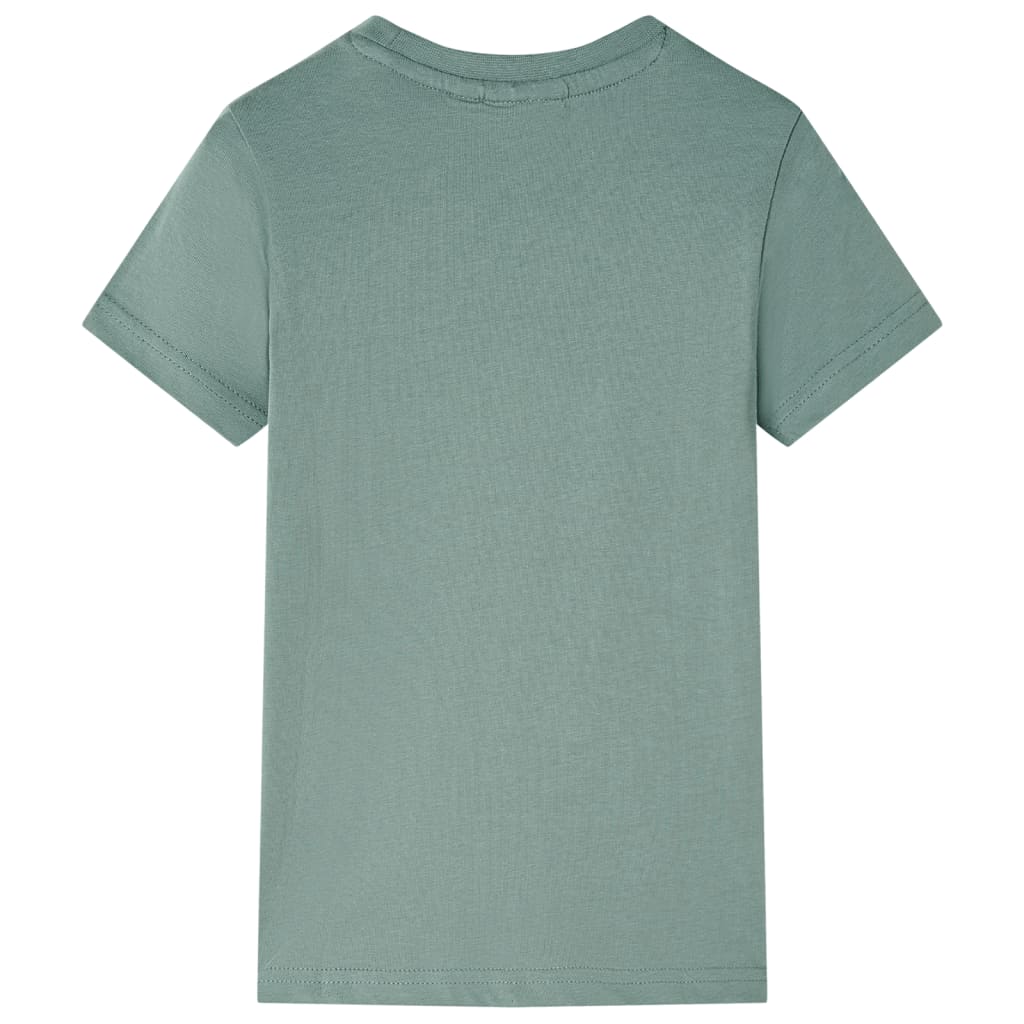 Kindershirt 128 kakikleurig Kaki 128