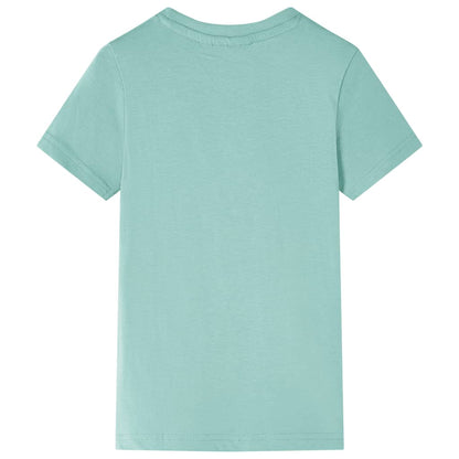 Kindershirt 116 lichtkakikleurig Kaki 116