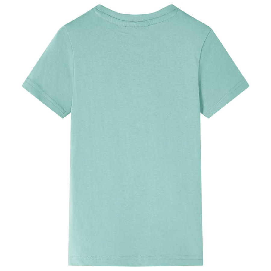Kindershirt 116 lichtkakikleurig Kaki 116
