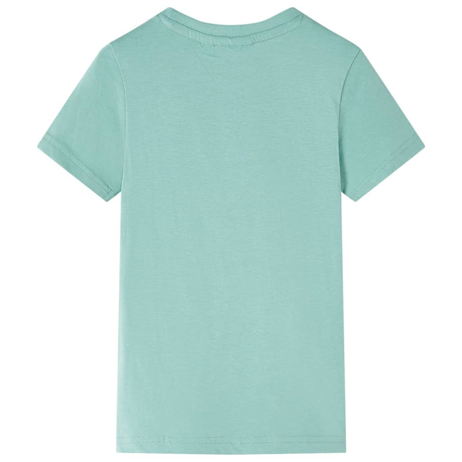 Kindershirt 128 lichtkakikleurig Kaki 128