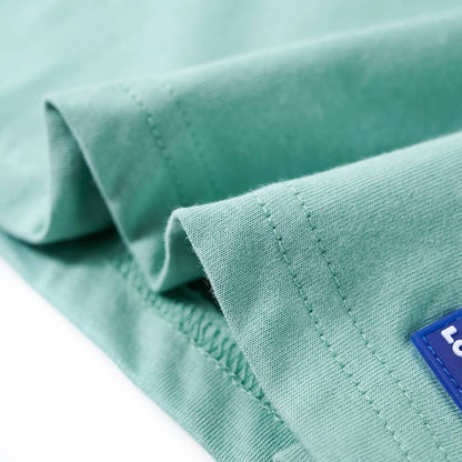 Kindershirt 128 lichtkakikleurig Kaki 128