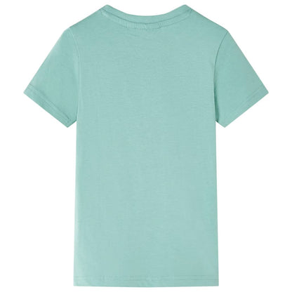 Kindershirt 140 lichtkakikleurig Kaki