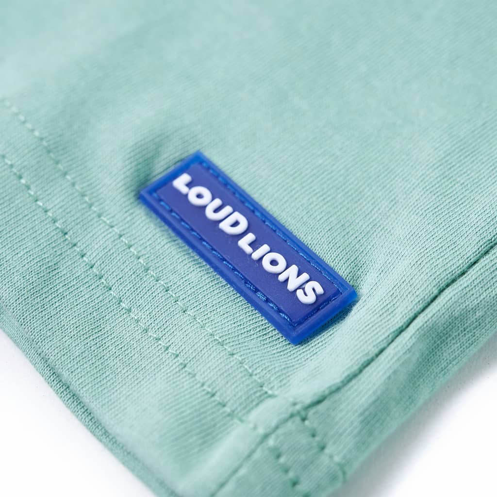 Kindershirt 140 lichtkakikleurig Kaki