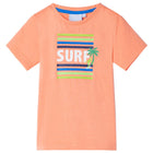 Kids' T-shirt 140 neon orange