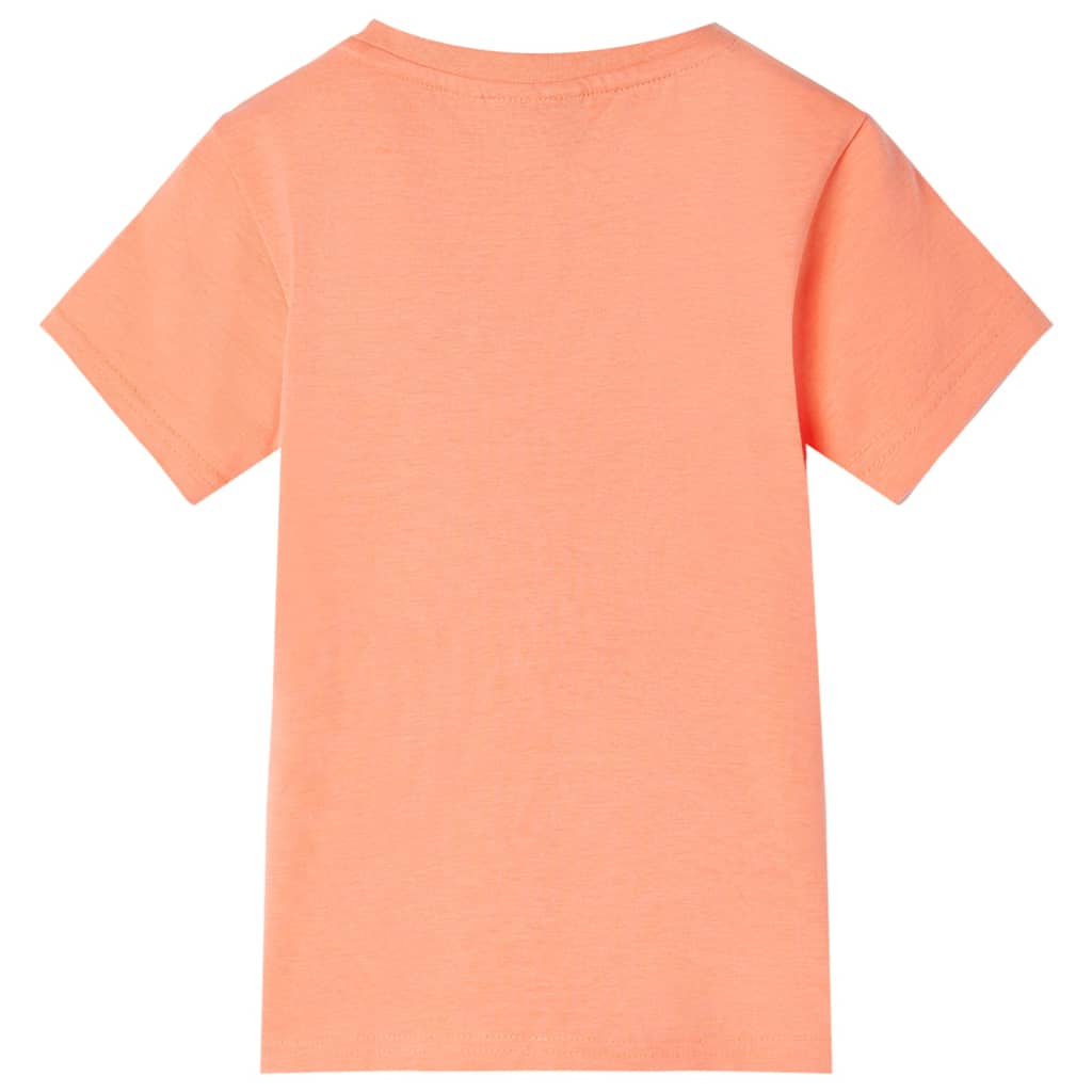 Kindershirt 140 neonoranje orange